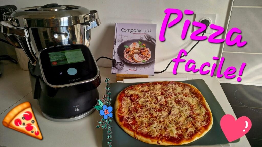 Photographie de Pizzas Faciles maison (Pâte et Sauce) avec le robot cuiseur I Companion Touch Pro