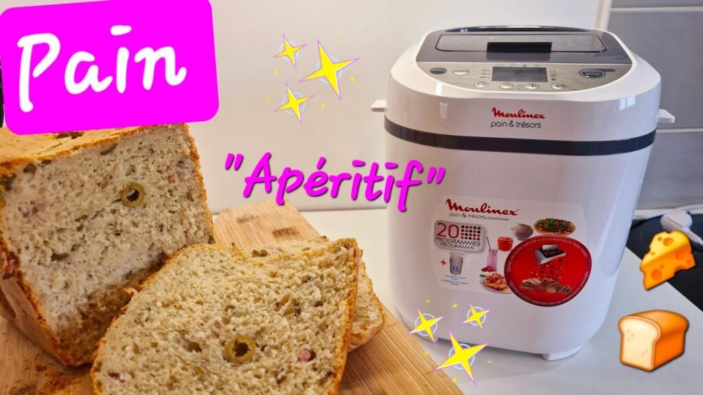 Photographie de pain gourmand réalisée à la machine à pain& trésors de Moulinex