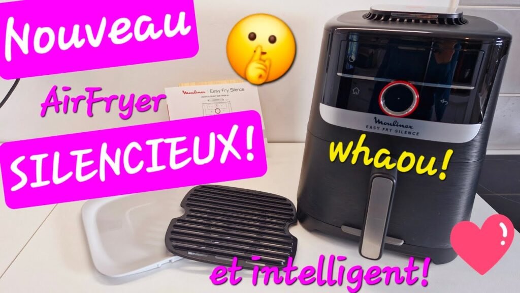 Photographie de l'airfryer Easy Fry Smart & Silence de Moulinex