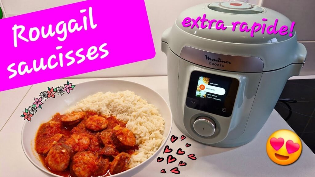 Photographie un Rougail saucisses facile au Cookeo 10 en 1 de Moulinex