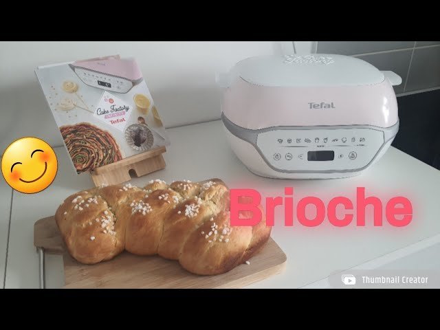 Photographie d'une Brioche XL réalisée avec la fonction brioche du Cake Factory Infinity