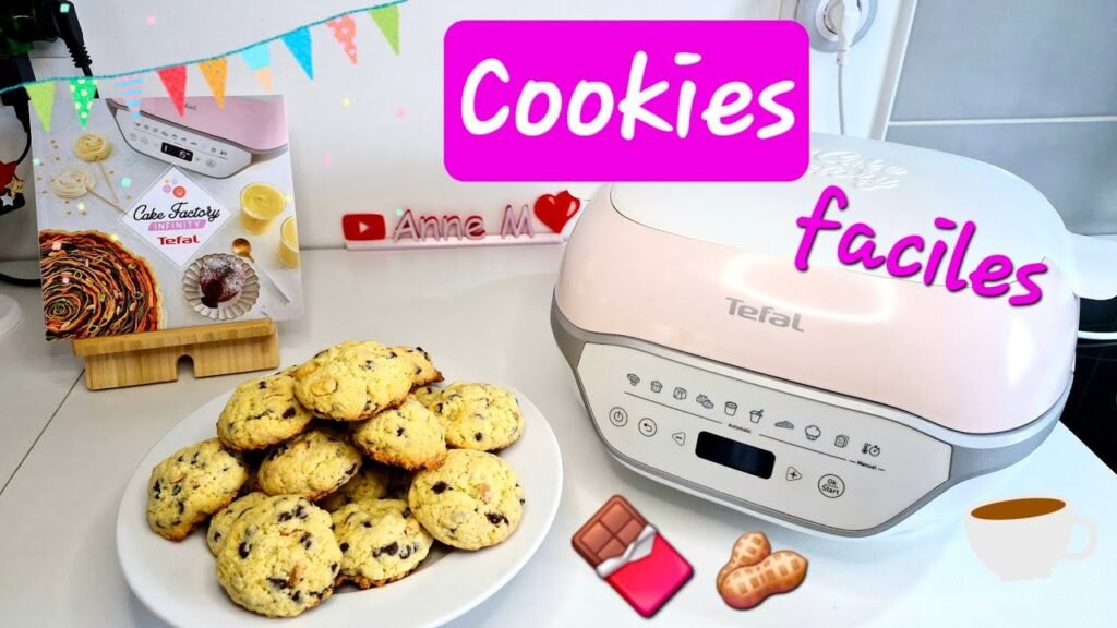 Photographie de délicieux biscuits faciles à réaliser avec le Cake Factory Infinity de Tefal