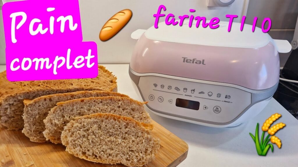 Photographie d'un Pain complet ultra facile réalisé avec le Cake Factory Infinity de Tefal
