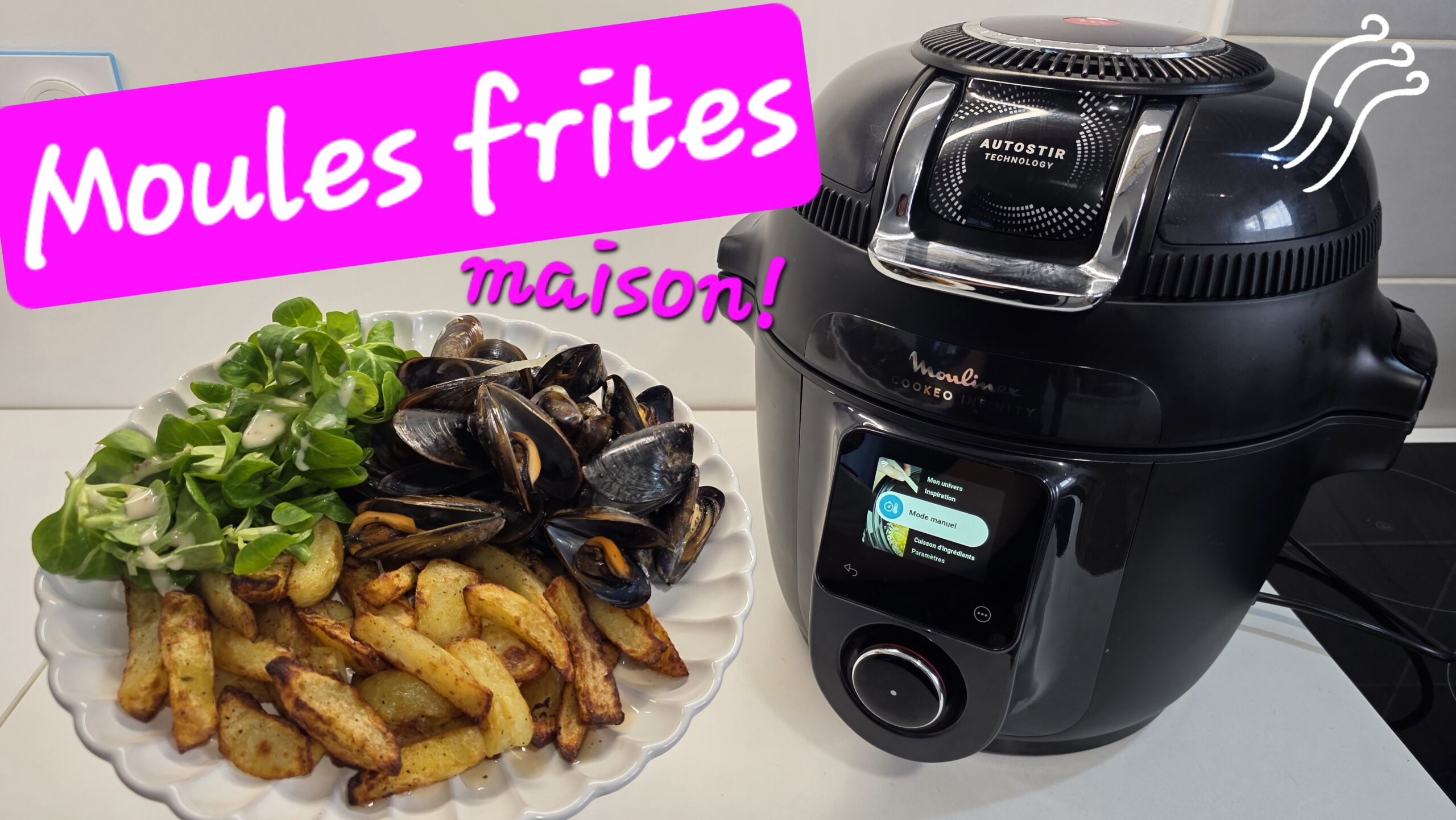 Moules frites maison