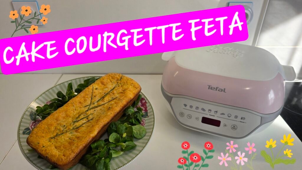 Photographie d'un cake salé à la courgette, carotte, feta et petits pois spécial printemps au cake factory infinity