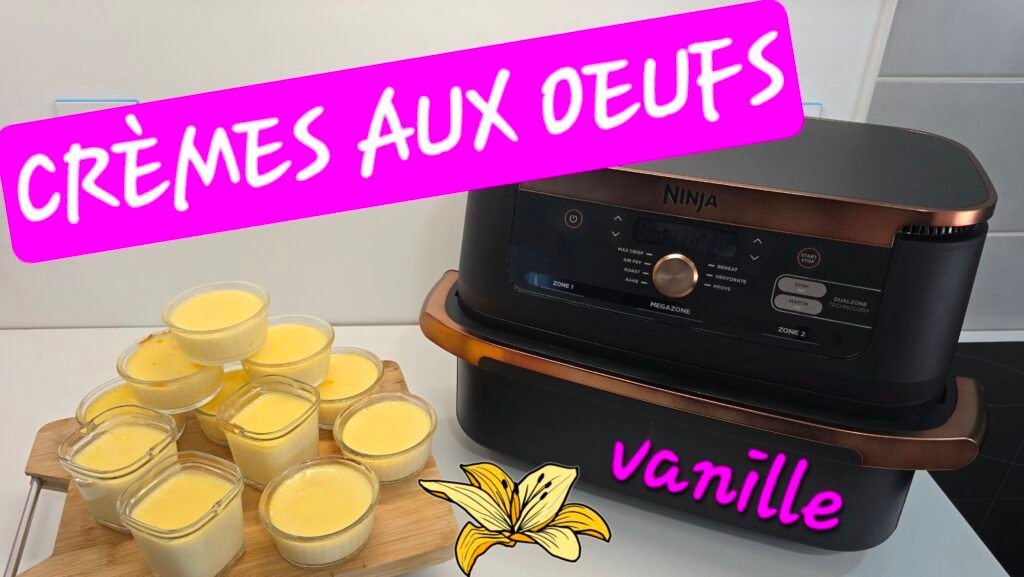 Découvrez comment réaliser en quelques minutes 12 délicieuses crèmes aux oeufs à l'airfryer, fondantes et crémeuses à souhait.