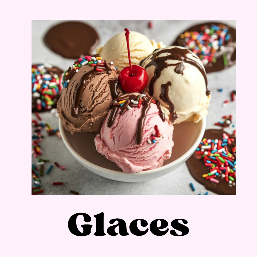 Recettes de glaces 
