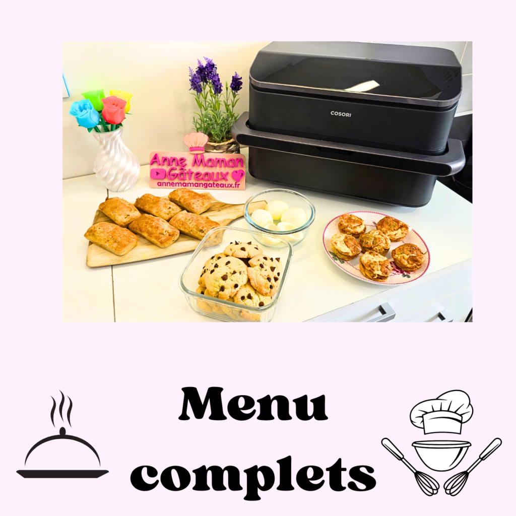 Menu complet à l'airfryer
