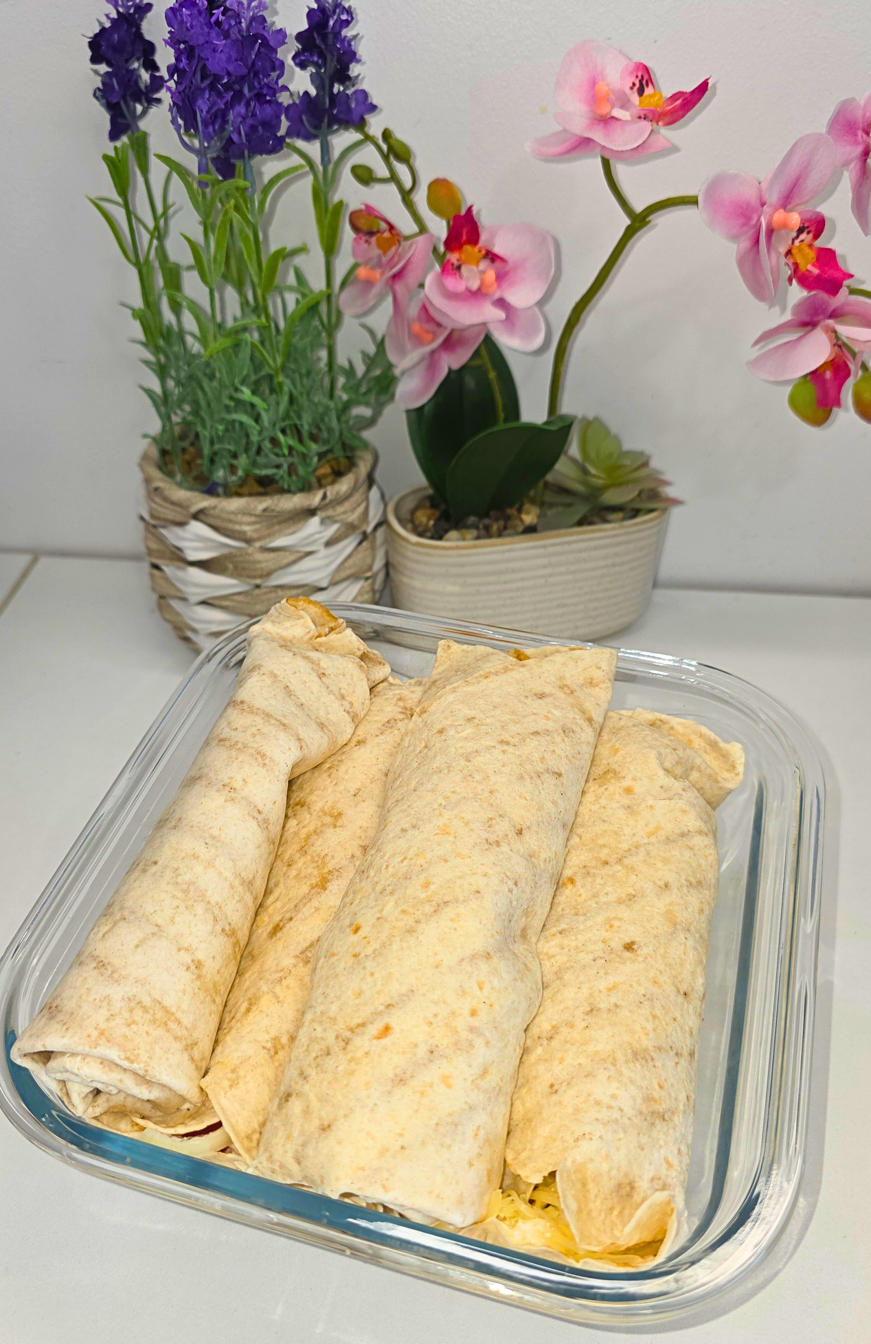 Wraps au poulet réalisés grâce au cookeo de Moulinex