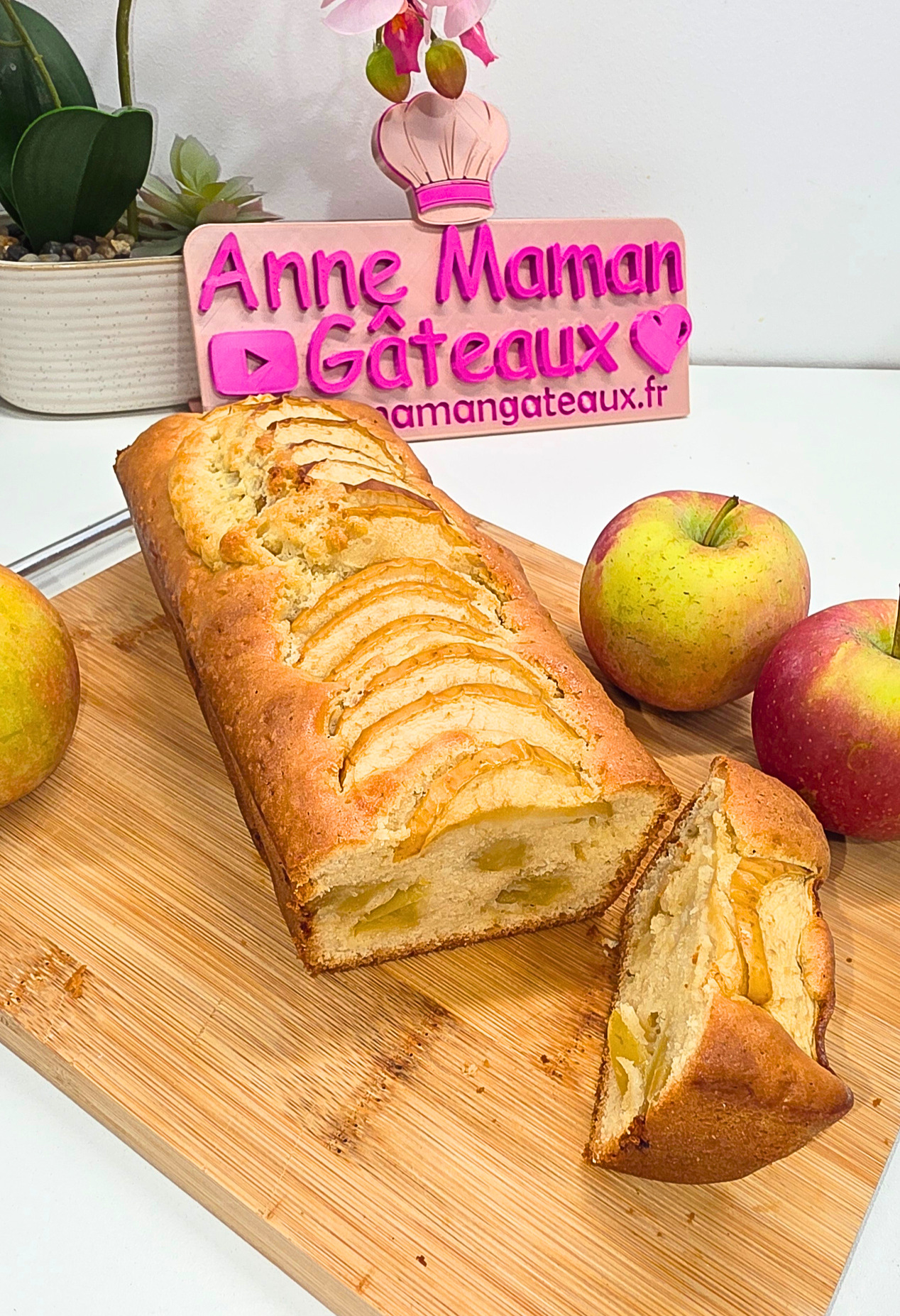 Cake aux pommes au cake factory infinity de Tefal