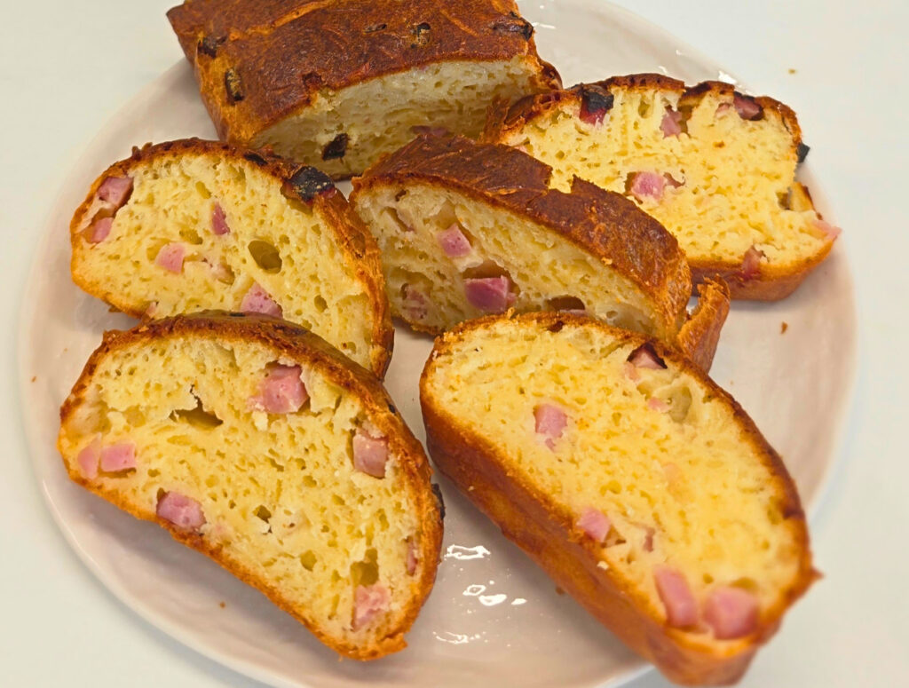 Cake de 20 cm jambon et emmental au cookeo infinity de Moulinex